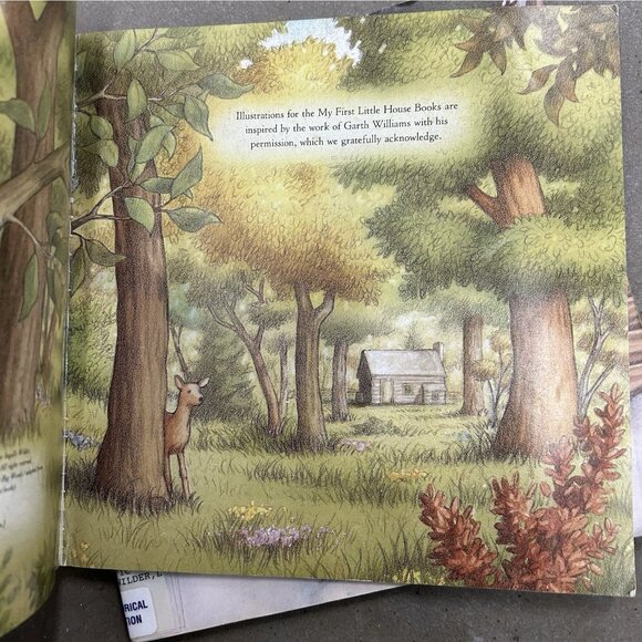 MY FIRST LITTLE HOUSE Books Lot 3 Winter Days Christmas Dance At Grandpa’s Pb HC - Picture 12 of 16